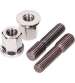 KIT 2 TORNILLOS DE ESCAPE NARAKU M6 X M7 CON TUERCAS R: NK101.92