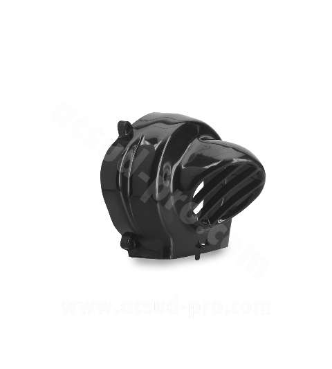 TAPA VENTILADOR PIAGGIO 50 ZIP, TYPHOON, FLY, LIBERTY, VESPA LX/GILERA 50 STALKER, ICE NEGRA R: 093516