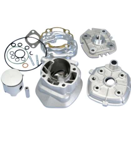EQUIPOMOTOR POLINI EVO 3 70 C.C. D.47,6 / BULÓN 12 MM. MINARELLI HORIZONTAL H2O ALUMINIO - POLINI - R: 166.0113