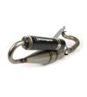 TUBO ESCAPE NEXT R KYMCO DINK / VITALITY / SUPER 9 ALUMINIO NEGRO ( NO HOMOLOGADO ) - TECNIGAS - R: 0609503