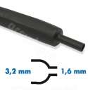 ROLLO DE 12 METROS DE FUNDA TERMORRETRÁCTIL 3.2-1.6 MM. R: 500063F