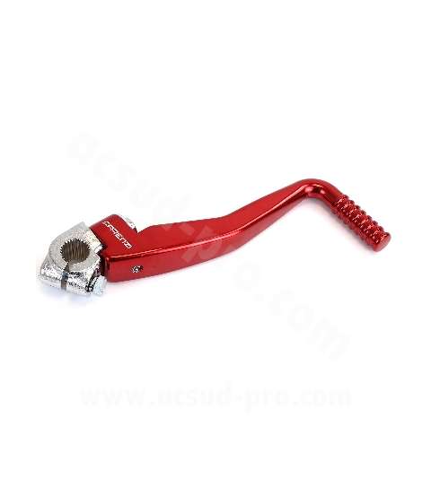 PEDAL ARRANQUE CARENZI MINARELLI 50 AM6 / BETA 50 RR / YAMAHA 50 DT / RIEJU 50 MRT / ROJO ANONIZADO R: 090565