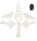 KIT PLASTICOS RIEJU 50 MRT 2022 / MRT ENDURO 2022 / MRT PRO 2022 / MRT SM 2022 ( 8 PIEZAS ) BLANCO R: 356002