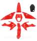 KIT PLASTICOS RIEJU 50 MRT 2022 / MRT ENDURO 2022 / MRT PRO 2022 / MRT SM 2022 ( 8 PIEZAS ) ROJO R: 356003