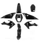 KIT PLASTICOS RIEJU 50 MRT 2022 / MRT ENDURO 2022 / MRT PRO 2022 / MRT SM 2022 ( 8 PIEZAS ) NEGRO R: 356001