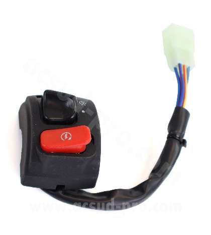 COMUTADOR IZQ SCOOTER MBK 50 BOOSTER 2000 / NG 2000 / STUNT 2000 /YAMAHA 50 BWS 2000 / BW BUMP 2000 / SLIDER 2000 R: 324000T