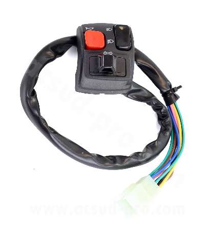 COMUTADOR IZQUIERDO DERBI SENDA DRD - XTREM - RACER - RIEJU MRT R: 324000S