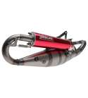 TUBO DE ESCAPE YAMAHA AEROX, JOG RR, MOD. R COLA ROJA YASUNI R: TUB902R