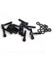 KIT TORNILLERIA CARTER PIAGGIO TYPHOON / NRG / VESPA LX - NEGROS - R: 171020A