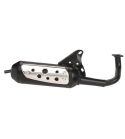 TUBO ESCAPE SILENT-PRO ( HOMOLOGADO ) CPI / POPCORN / HUSSAR / KEEWAY CE EURO 2 - TECNIGAS - R: 030738311