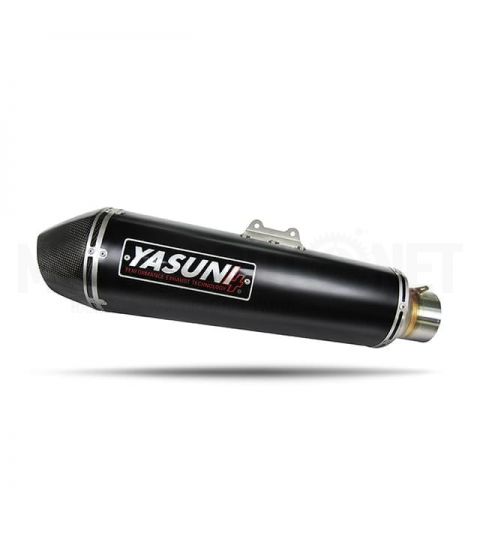 ESCAPE HONDA FORZA 125 YASUNI 4T (CE) NEGRO - TAPA CARBONO R: TUB656BC