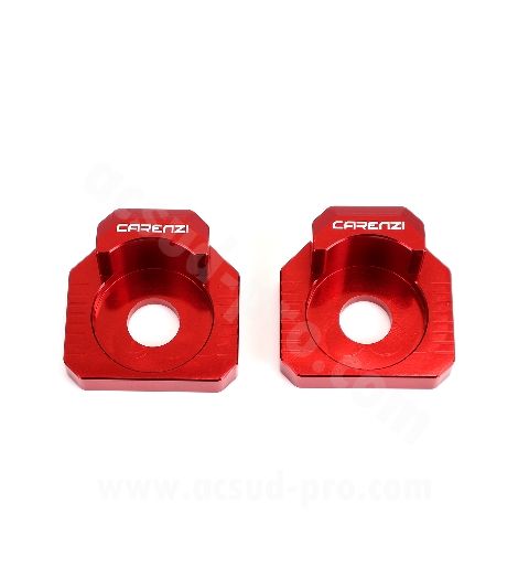TENSOR DE CADENA MOTO CARENZI PARA RIEJU MRT / TROPHY ROJO R: 048660D