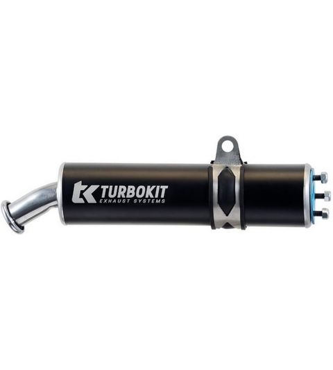 SILENCIOSO TURBOKIT COLIN ALUMINIO NEGRO INSONORIZADO R: SH400-N