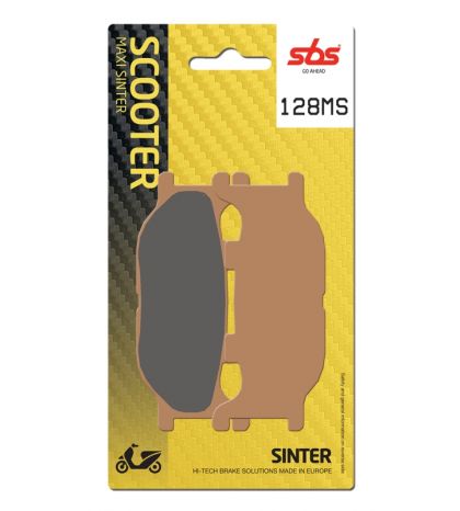PASTILLA DE FRENO SBS " SINTER " YAMAHA T MAX 500 R: P128MS