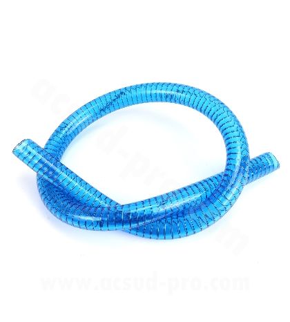KIT MANGUERA REFRIGERACION AGUA 19 X 26 MM. PEUGEOT SPEEDFIGHT / MOTOR AM6 - DERBI AZUL REFORZADO (1M) R: 093801E