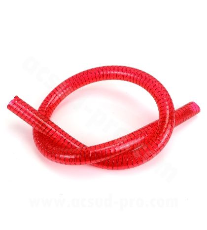 KIT MANGUERA REFRIGERACION AGUA 15 X 22 MM. YAMAHA 50 AEROX ROJO REFORZADO (1M) R: 093801D