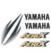 KIT PEGATINAS YAMAHA AEROX AMARILLO R: YAM034
