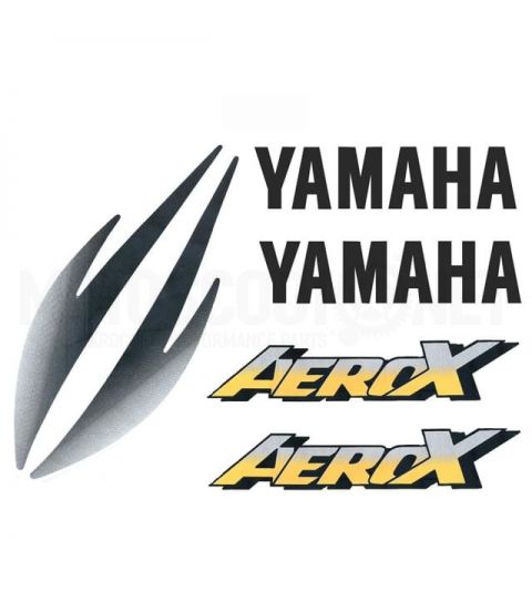 KIT PEGATINAS YAMAHA AEROX AMARILLO R: YAM034