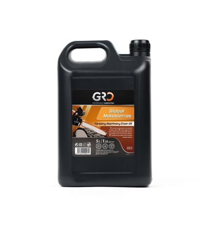 ACEITE ENGRASE CADENA MOTOSIERRA GLOBAL RACING OIL VISCOSIDAD ISO 150 (5L) R: 621122A