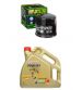 ACEITE 10W 40 CASTROL ( 4 LITROS ) + FILTRO ACEITE HF138 - HIFLOFILTRO - R: AC138