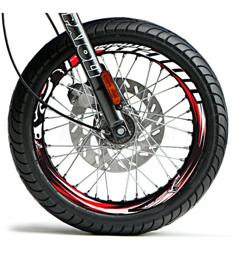 KIT PEGATINAS LLANTAS VOCA MARCHAS 50 CC. R: VCR-KIT-WHEELS