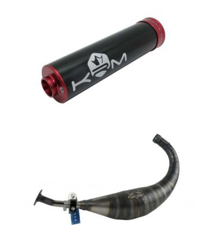 ESCAPE DERBI E2, E3, E4, KRM PRO RIDE 100 / 115 C.C NEGRO-ROJO R: E11RJ