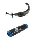 ESCAPE DERBI E2, E3, E4, KRM PRO RIDE 100 / 115 C.C NEGRO-AZUL R: E11NZA