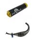 ESCAPE DERBI E2, E3, E4, KRM PRO RIDE 100 / 115 C.C NEGRO-ORO R: E11OR