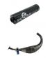 ESCAPE DERBI E2, E3, E4, KRM PRO RIDE 100 / 115 C.C SILENCIADOR NEGRO R: E11NR