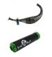 ESCAPE MINARELLI AM 6 KRM PRO RIDE 100 / 115 C.C SILENCIADOR NEGRO-VERDE R: E12VE
