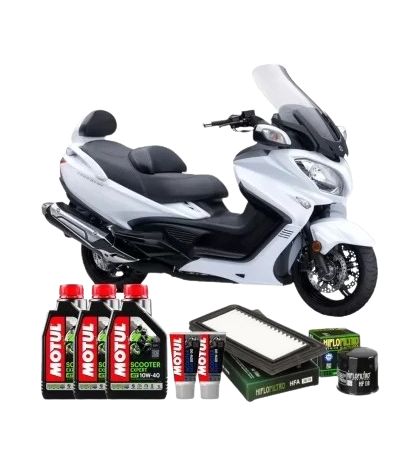 KIT REVISIÓN SUZUKI BURGMAN 650 C.C. 02/21 ACEITE + FILTROS R: K650HFM