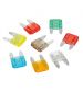 JUEGO DE 80 MICRO FUSIBLES LAMINARES SURTIDOS, 12/32V R: 70071