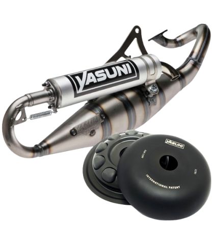KIT ESCAPE YASUNI R + VARIADOR MINARELLI JOG RR / AEROX YASUNI-AXIAL R: TUB902/AXIAL