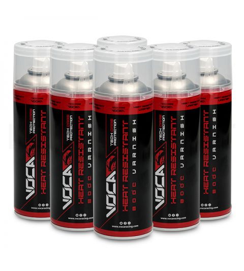 CAJA ( 6 UNIDADES ) LACA VOCA ANTICALÓRICA 400 ML. TRANSAPARENTE 800º R: RD3006
