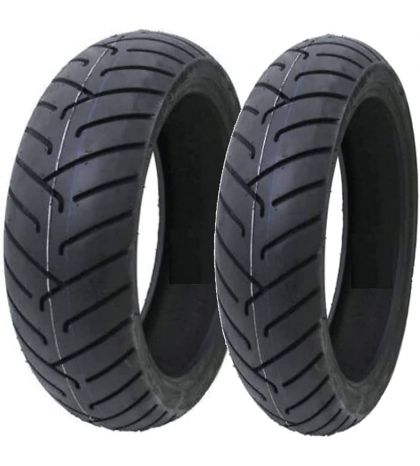 JUEGO CUBIERTAS 130-60 X 13 60P / 140-60 X 13 57L ( AEROX 50 ) - DEESTONE - R: D130140