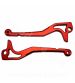 JUEGO DE MANETAS ALUMINIO CNC - CARENZI - YAMAHA NITRO AEROX 50 CC. ROJAS R: 332177H