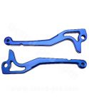 JUEGO DE MANETAS ALUMINIO CNC - CARENZI - YAMAHA NITRO AEROX 50 CC. AZULES R: 332177G
