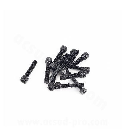 JUEGO DE TORNILLOS DE EMBRAGUE DEL CÁRTER NEGROS MINARELLI AM6 (12 PIEZAS) R: 171006B