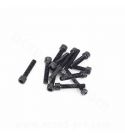 JUEGO DE TORNILLOS DE EMBRAGUE DEL CÁRTER NEGROS MINARELLI AM6 ( INCLUYE BOMBA AGUA Y ACEITE 12 PIEZAS ) R: 171006B