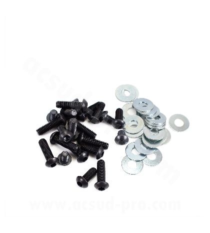 JUEGO DE TORNILLOS (CARROCERÍA) SHERCO 50 CC. NEGRO R: 171300A