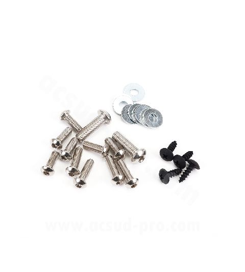 JUEGO DE TORNILLOS (CUERPO) RIEJU MRT 50 CC. NEGRO R: 171300B