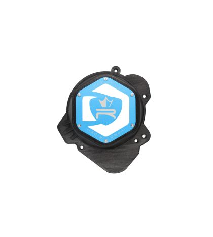 TAPA DE ENCENDIDO DERBI KRM REVERSIBLE NEGRO / TURQUESA R: KR737F