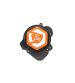TAPA DE ENCENDIDO DERBI KRM REVERSIBLE NEGRO / NARANJA R: KR736F