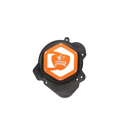 TAPA DE ENCENDIDO DERBI KRM REVERSIBLE NEGRO / NARANJA R: KR736F