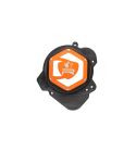 TAPA DE ENCENDIDO DERBI KRM REVERSIBLE NEGRO / NARANJA R: KR736F