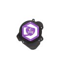 TAPA DE ENCENDIDO DERBI KRM REVERSIBLE NEGRO / LILA R: KR735F