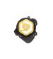 TAPA DE ENCENDIDO DERBI KRM REVERSIBLE NEGRO / ORO R: KR733F