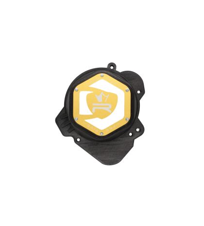 TAPA DE ENCENDIDO DERBI KRM REVERSIBLE NEGRO / ORO R: KR733F
