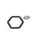 TAPA DE ENCENDIDO DERBI KRM REVERSIBLE NEGRO / ORO R: KR733F