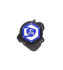 TAPA DE ENCENDIDO DERBI KRM REVERSIBLE NEGRO / AZUL R: KR732F
